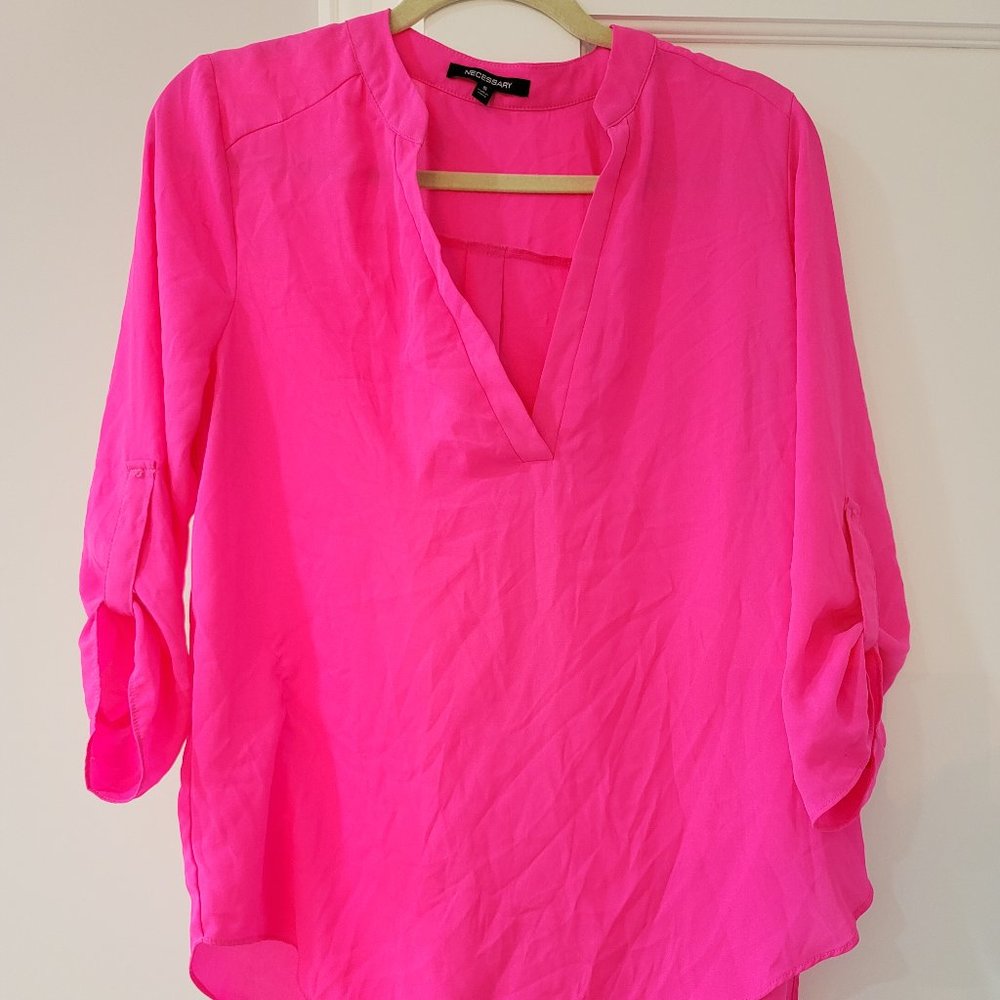 Fuschia Blouse
